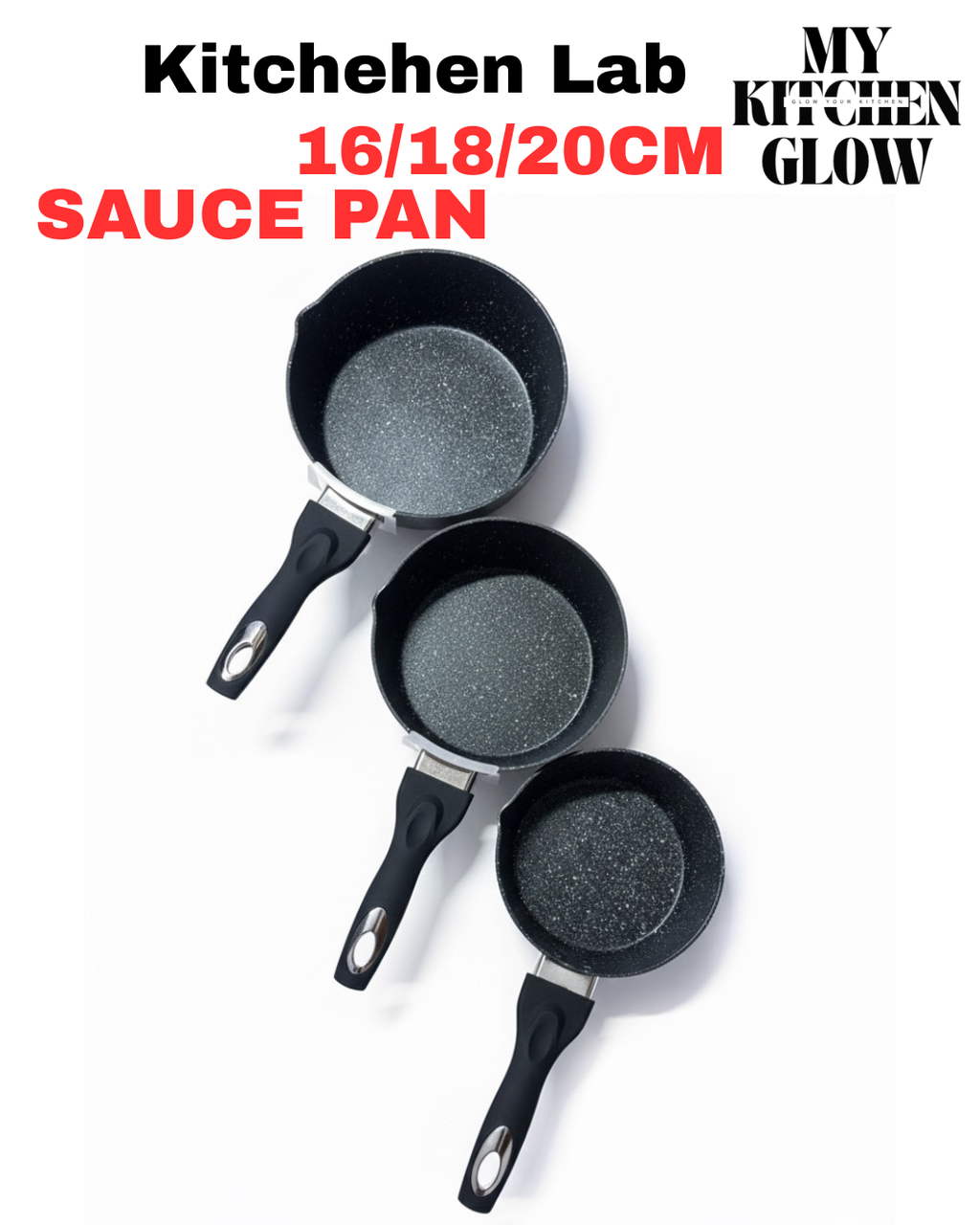 طقم قدور صلصة "مختبر المطبخ" (Kitchen Lab)