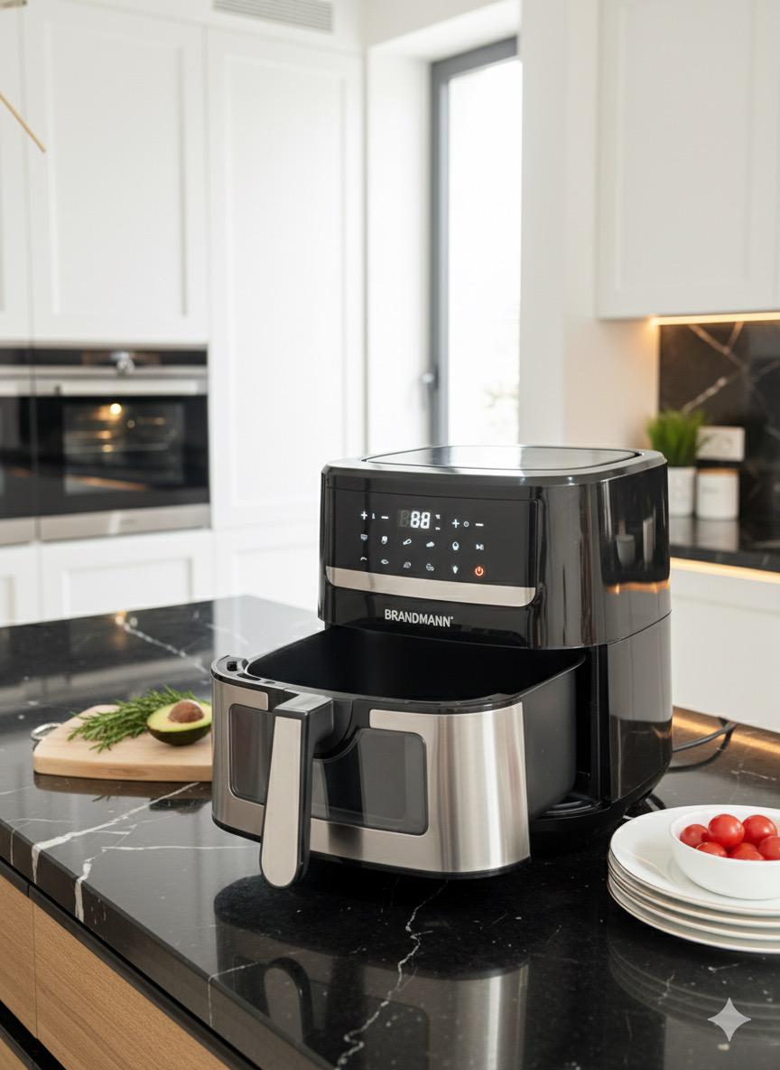 🏆 عرض كأس إفريقيا – Air Fryer Invision 7.5 لتر + مقلاة هدية 🎁