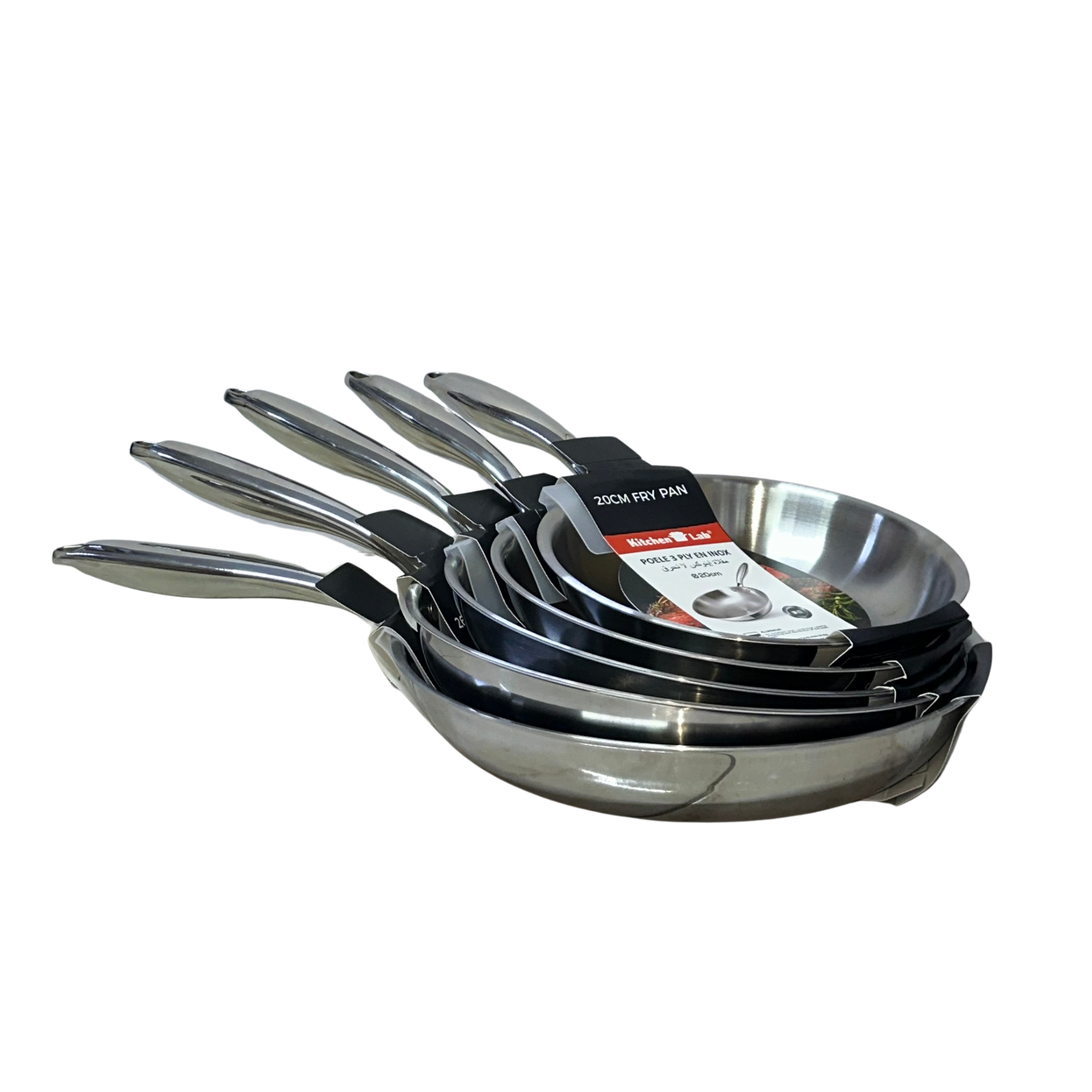 Pack Poêles INOX