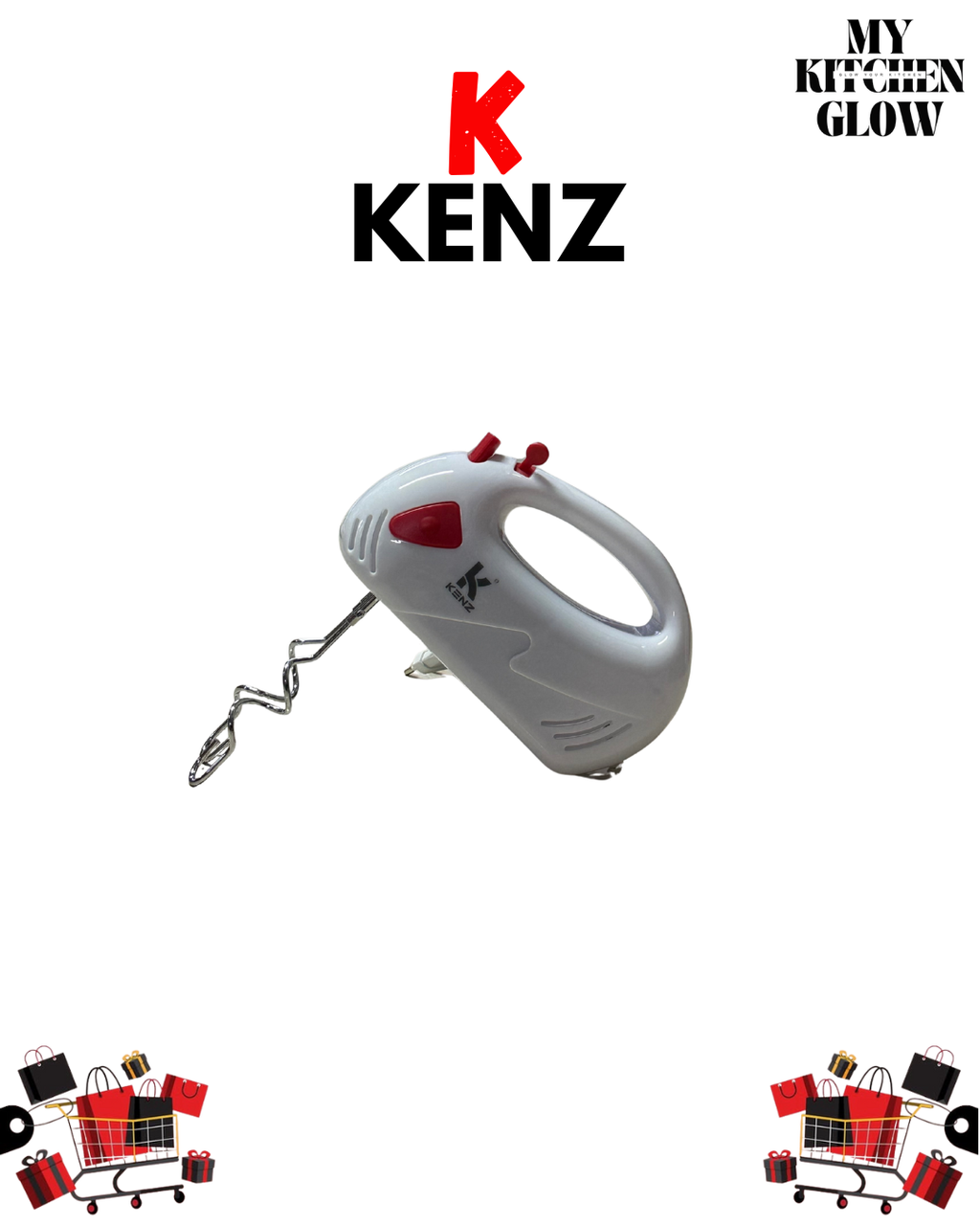 خلاط  بيض كهربائي يدوي (Hand Mixer) من KENZ