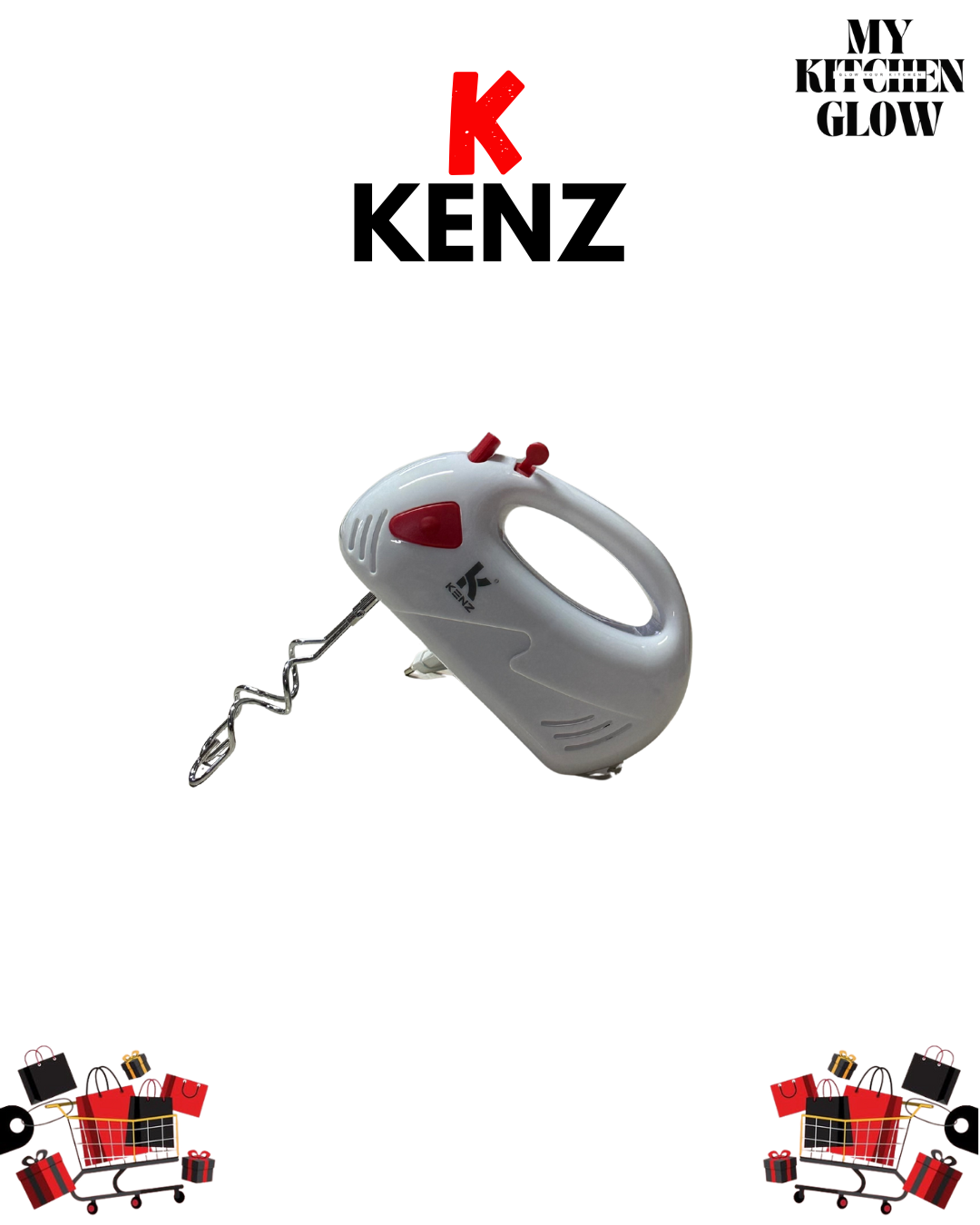 خلاط  بيض كهربائي يدوي (Hand Mixer) من KENZ