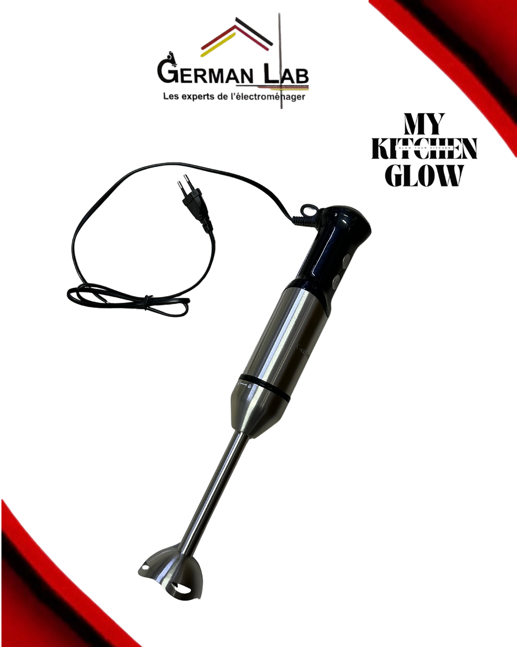 خلاط يدوي 2 في 1 من German Lab