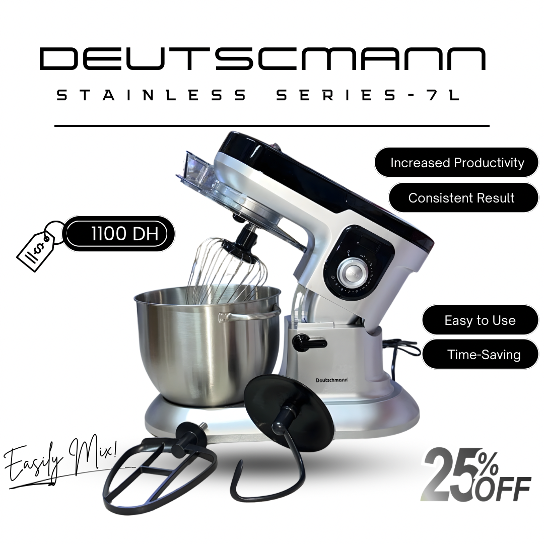 عجانة Deutschmann Stainless 10L