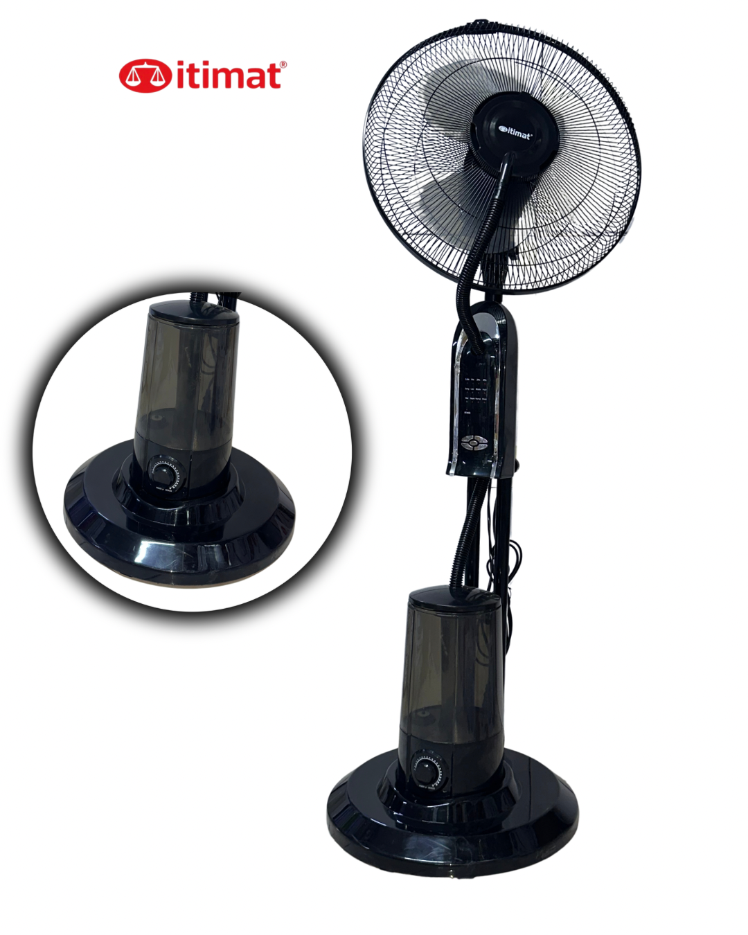 Ventilateur Brumisateur ITIMAT  16 Pouces avec Télécommande