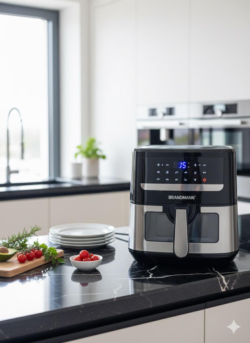 🏆 عرض كأس إفريقيا – Air Fryer Invision 7.5 لتر + مقلاة هدية 🎁