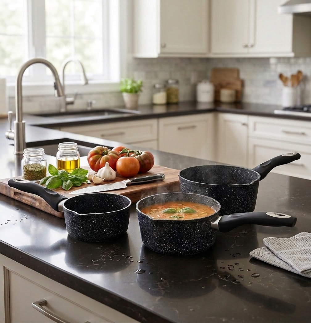 طقم قدور صلصة "مختبر المطبخ" (Kitchen Lab)
