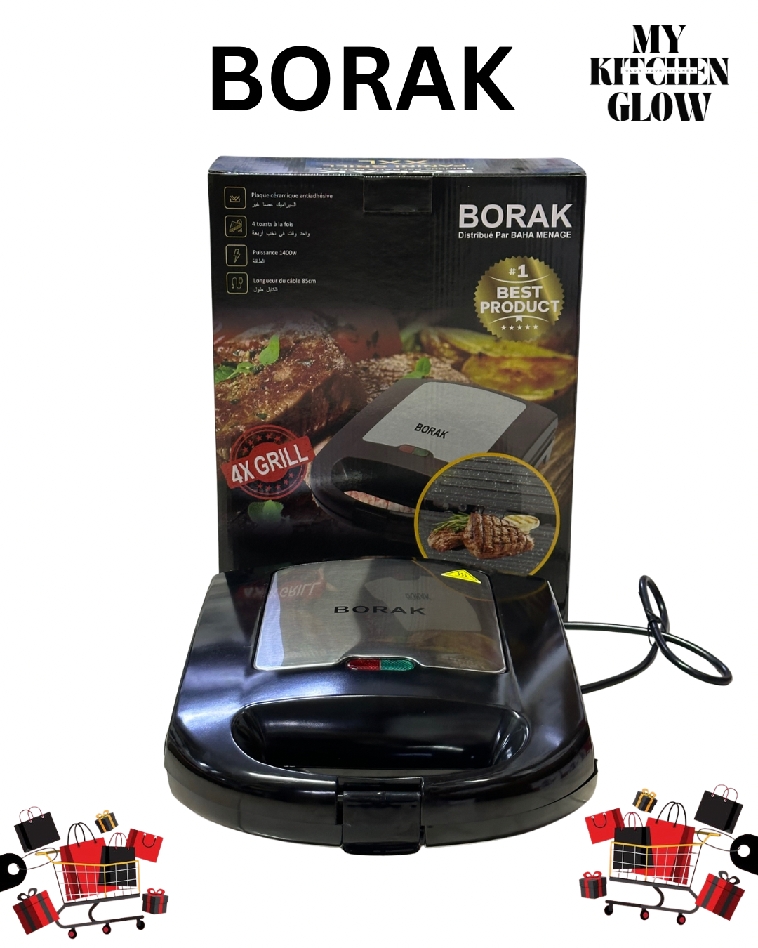 PANINI MAKER BORAK - Model SJ-33A