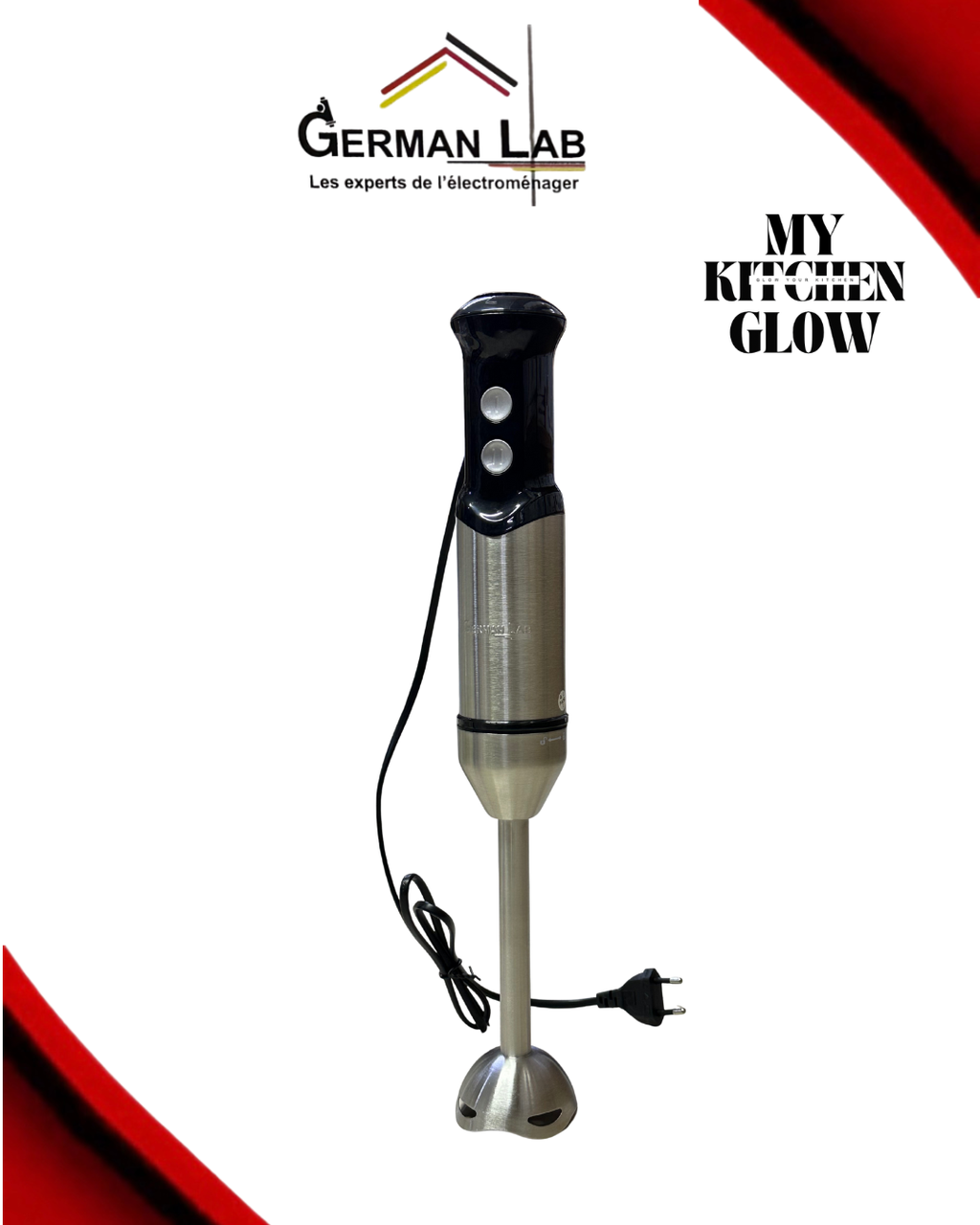 خلاط يدوي 2 في 1 من German Lab